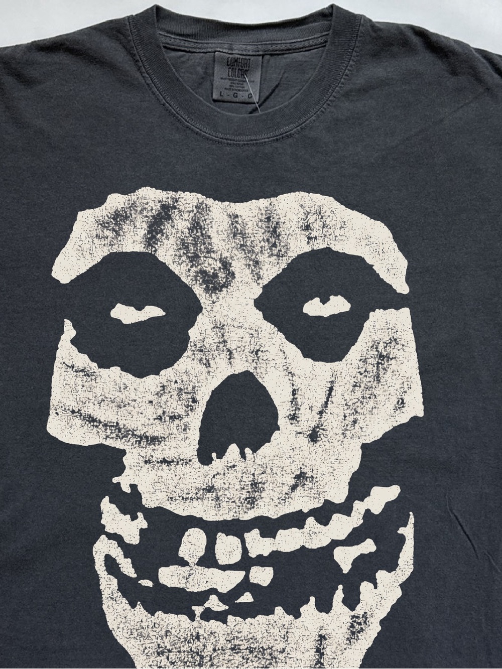Misfits fiend skull crimson ghost tee punk grunge tshirt